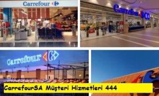 CarrefourSA Müşteri Hizmetleri İletişim No 444